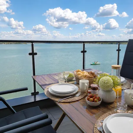 Hainer - Seeblick Mit Eigenem Steg Direkt Am Wasser Appartement Kahnsdorf