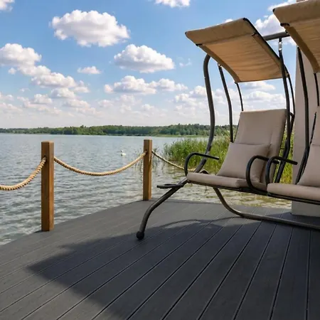 Hainer - Seeblick Mit Eigenem Steg Direkt Am Wasser Appartement *